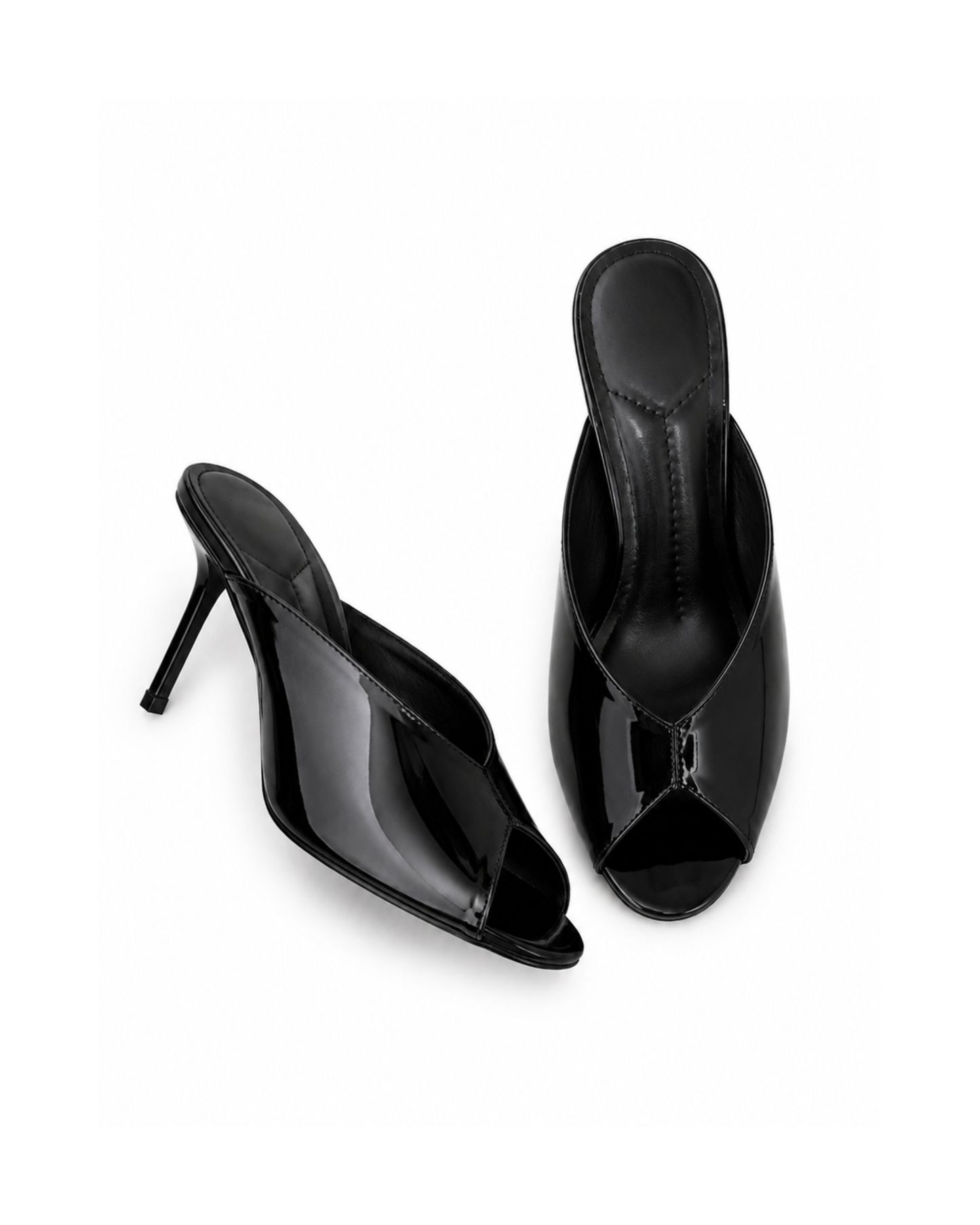 Mules à talons Orea noire